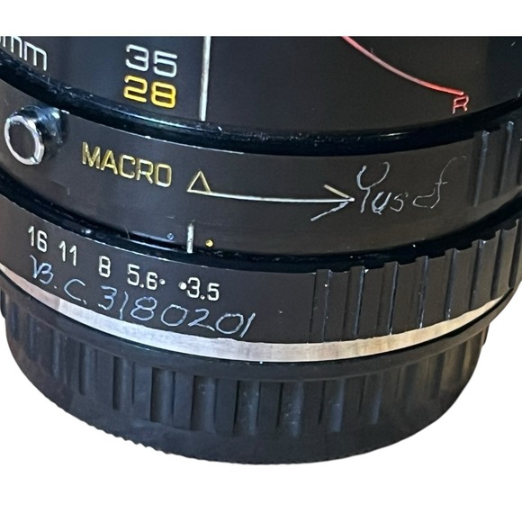 Soligor MC Zoom Macro C/D 28-80mm F3.5-4.5 Pentax PK Mount Both Caps Hood - Picture 16 of 16